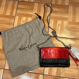 Foley & Corinna Leather purse NWT
